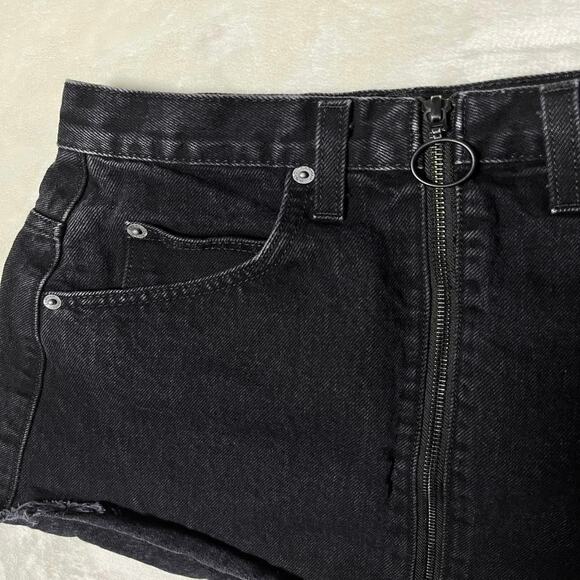Carmar Los Angeles Denim Mini Skirt Women's XS Retro Daisy Duke Short 90's Inspo - Picture 4 of 10